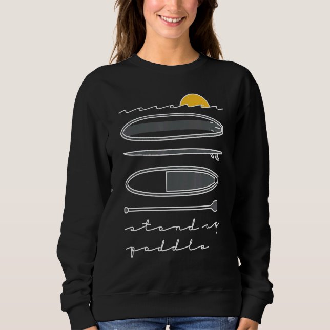 Sweatshirt Montez La Planche À Paddle Montez La Paddle Paddle (Devant)
