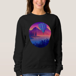 Sweatshirt Montgolfière Vol frais pour les passionnés de ball