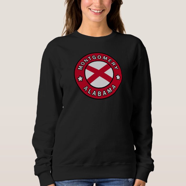 Sweatshirt Montgomery Alabama (Devant)