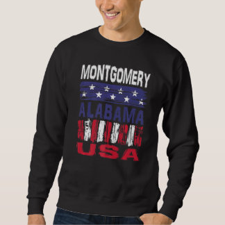 Sweatshirt Montgomery Alabama États-Unis