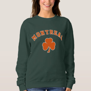Sweatshirt Montréal irlandais