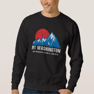 Sweatshirt Monts Retro Mount Washington
