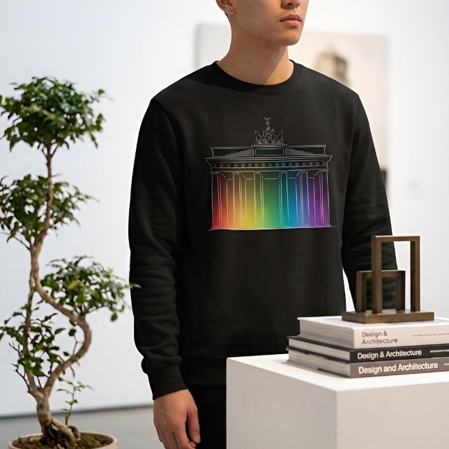 Sweatshirt Monuments en lumière | Porte de Brandebourg (Lifestyle Shot)