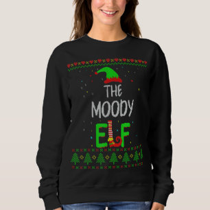 Sweatshirt Moody Elf Famille Correspondant Doux moche Noël P