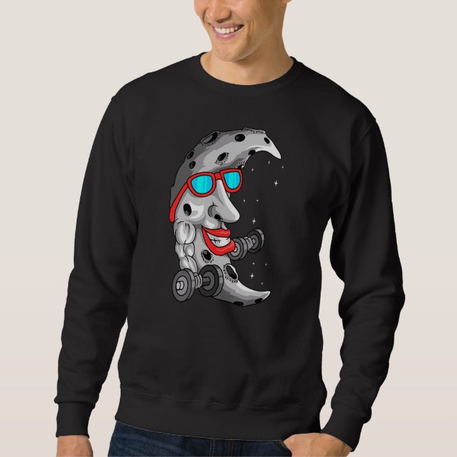 Sweatshirt Moon Art Astronomie céleste Fitness Aster (Devant)