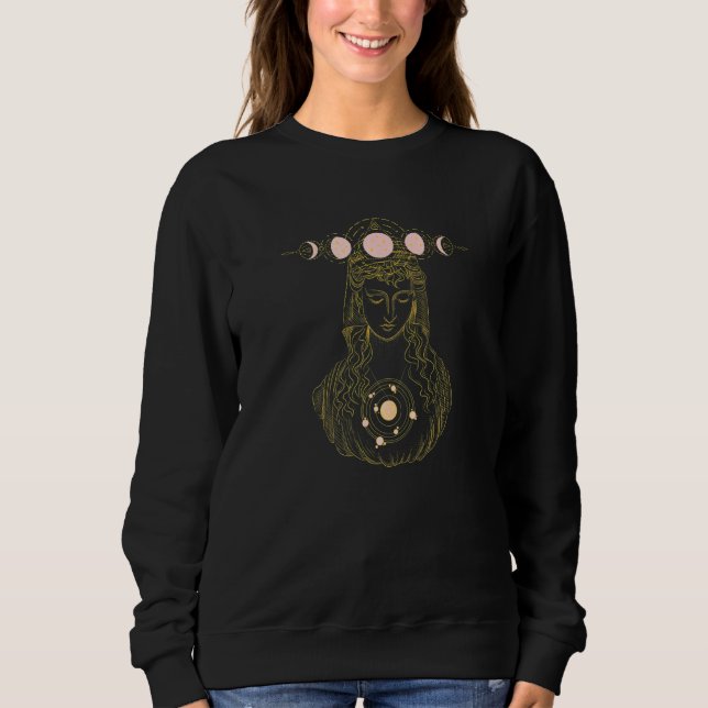 Sweatshirt Moon Goddess Energy (Devant)