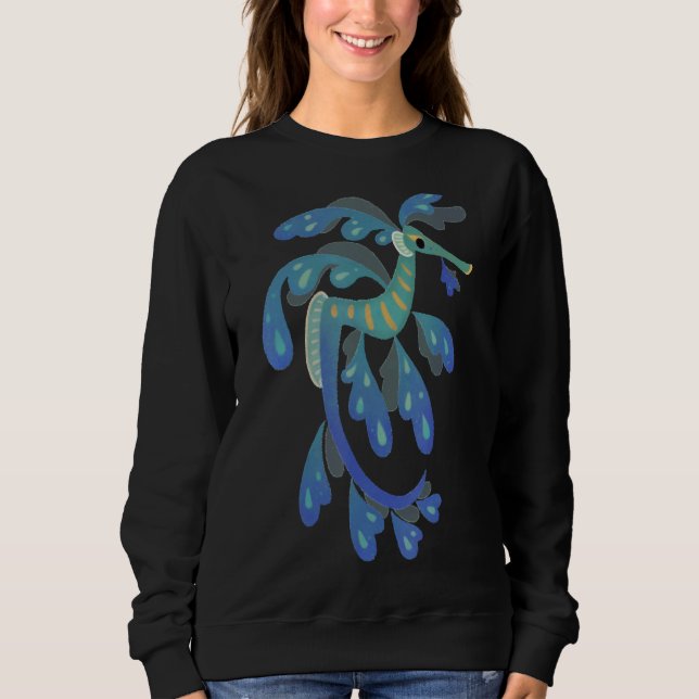 Sweatshirt Moons Birds Classic (Devant)