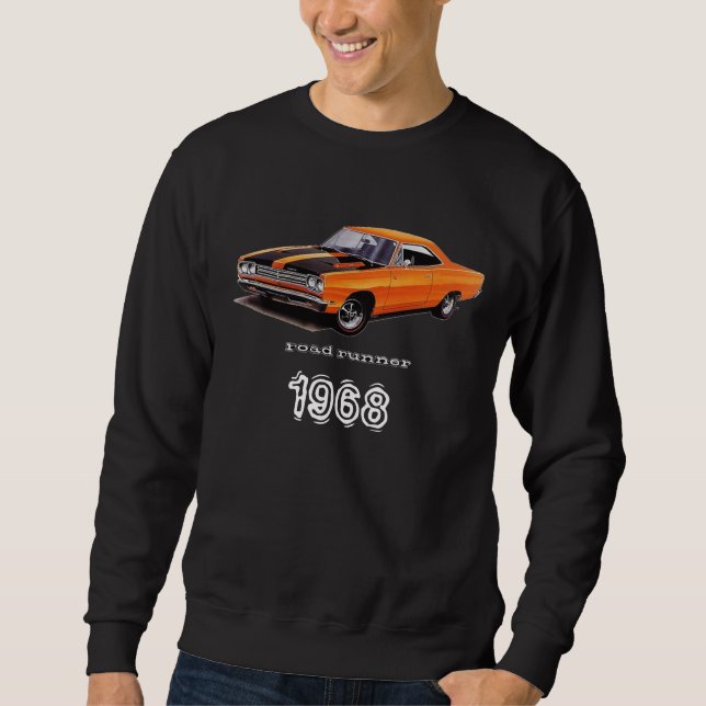 Sweatshirt Mopar - 1968 Plymouth Road Runner - Satellite (Devant)