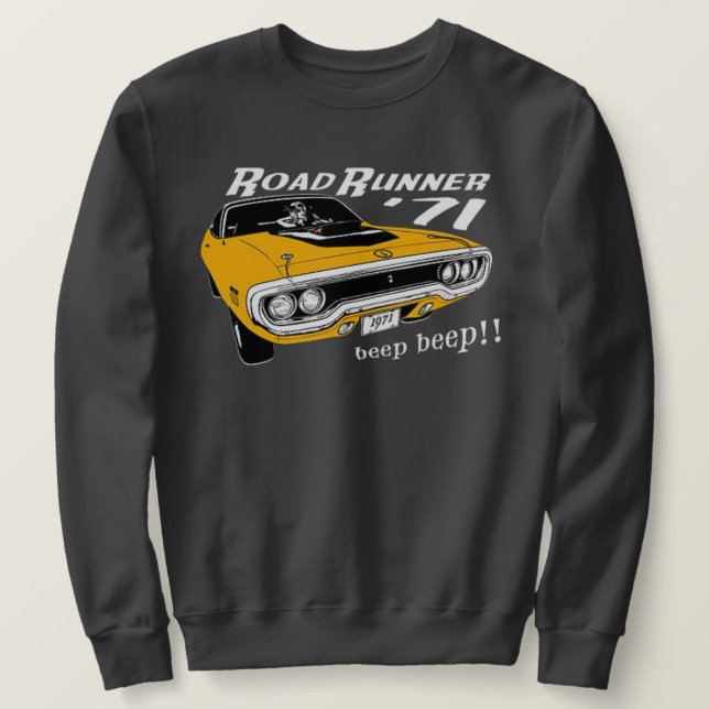 Sweatshirt Mopar - 1971 Plymouth Roadrunner (Design devant)