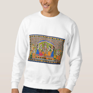 Sweatshirt "Mosaïque urbaine : Contemporary Desi Vibes"
