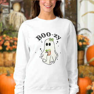 Sweatshirt Moscou Mule Boo-zy Fantôme Mignon Halloween