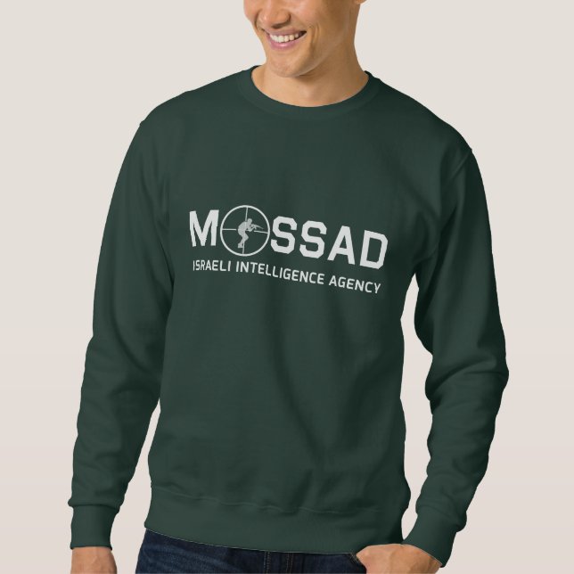 Sweatshirt Mossad - Agence de renseignement israélienne - IDF (Devant)