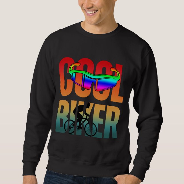 Sweatshirt Motard Vintage Cool (Devant)