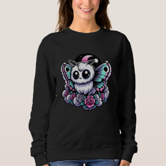Sweatshirt Mothman Monster Pastel Goth Creepy Kawaii Menhera 