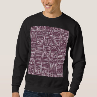 Sweatshirt Motif à main ethnique : style vintage