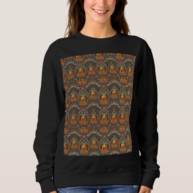 Sweatshirt Motif Bouddha (Devant)