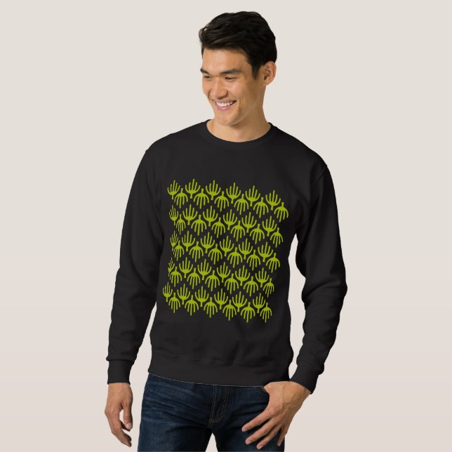 Sweatshirt Motif Cactus (Devant entier)