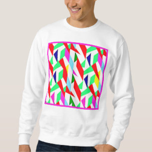 Sweatshirt Motif chromatique coloré
