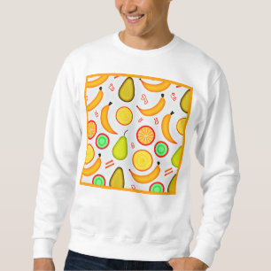 Sweatshirt Motif de kaléidoscope à fruité vive
