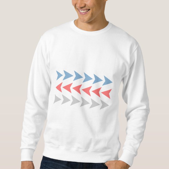 Sweatshirt Motif Flèche (Devant)