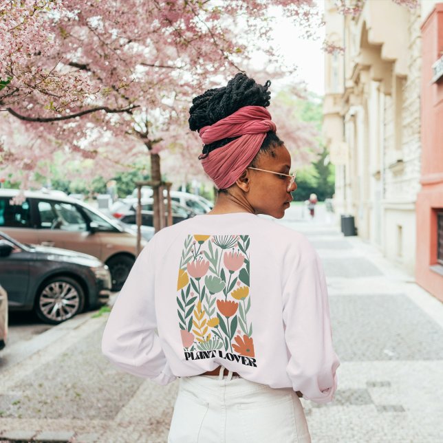 Sweatshirt Motif Floral Terre—Terracotta, Sage & Dusty (Créateur téléchargé)