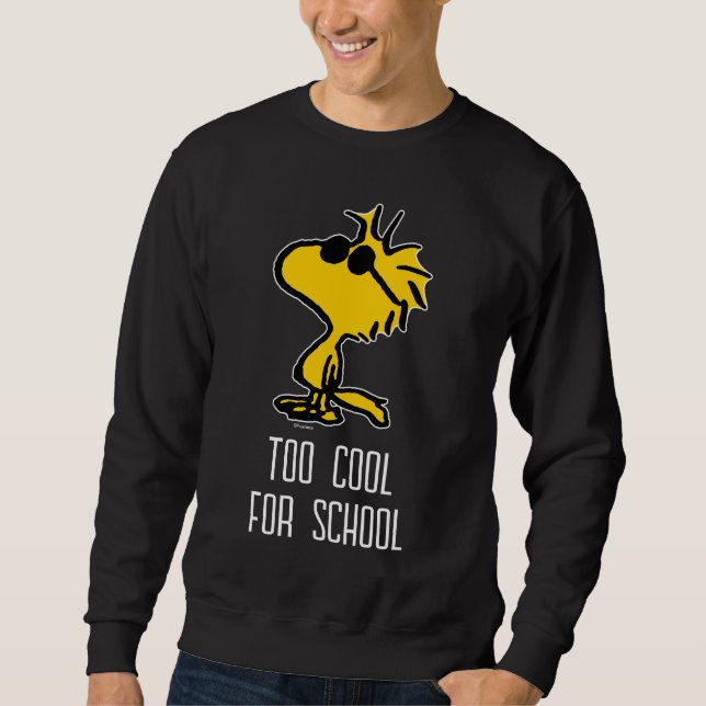 Sweatshirt Motif Lunettes de soleil Cool Woodstock (Devant)