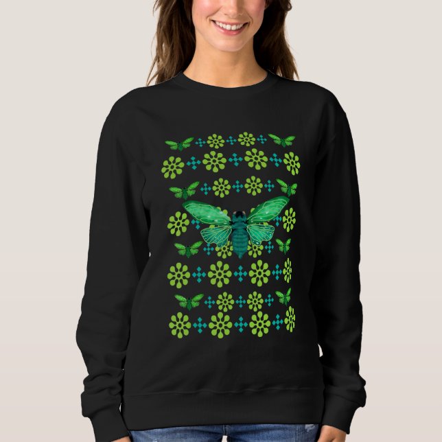Sweatshirt Motif vert du Canada Enchauffer le poulain Insect  (Devant)