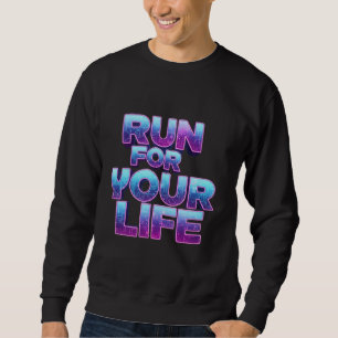 Sweatshirt Motivation de course professionnelle