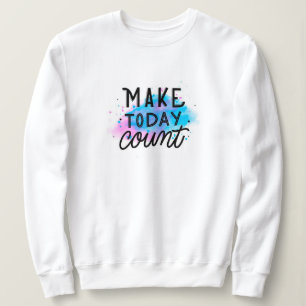 Sweatshirt Motivation moderne élégante Meilleur Message popul