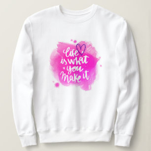 Sweatshirt Motivation moderne élégante Meilleur Message popul