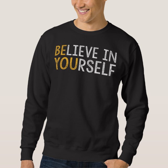 Sweatshirt Motivation positive du devis Inspiration Yoga Life (Devant)