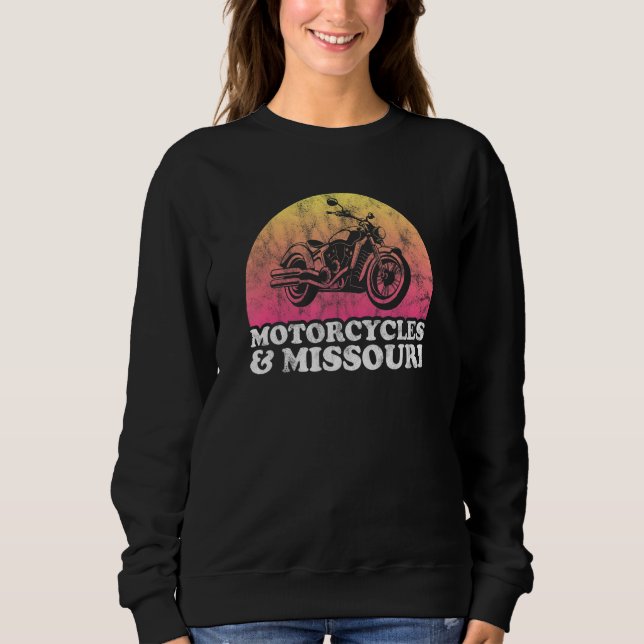 Sweatshirt Moto et Missouri (Devant)