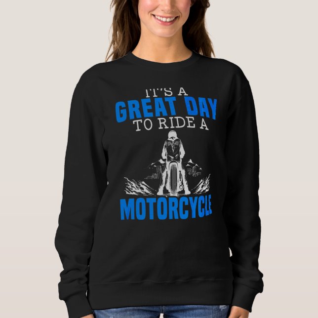 Sweatshirt Moto Moto Moto Moto Véhicule Moto Rider R (Devant)