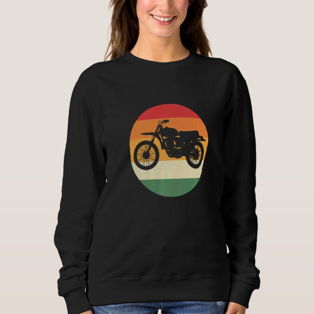 Sweatshirt Moto Retro (Devant)