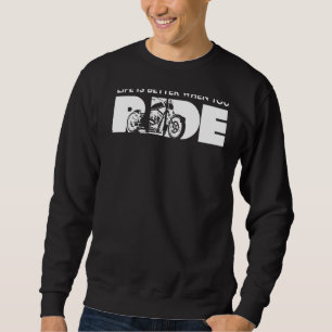 Sweatshirt Moto Ride Vélo Vélo Vélo Moto moto B