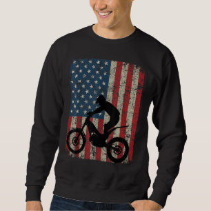 Sweatshirt Motocross Motocross vintage American