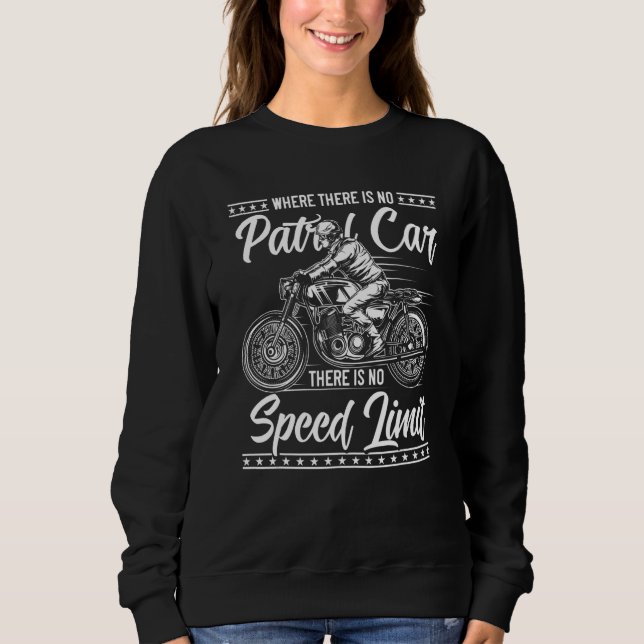 Sweatshirt Motocyclette (Devant)
