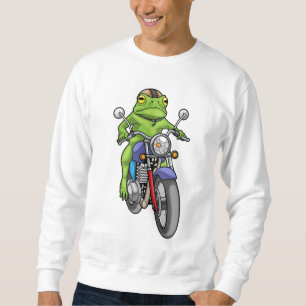Sweatshirt Motocyclette grenouille
