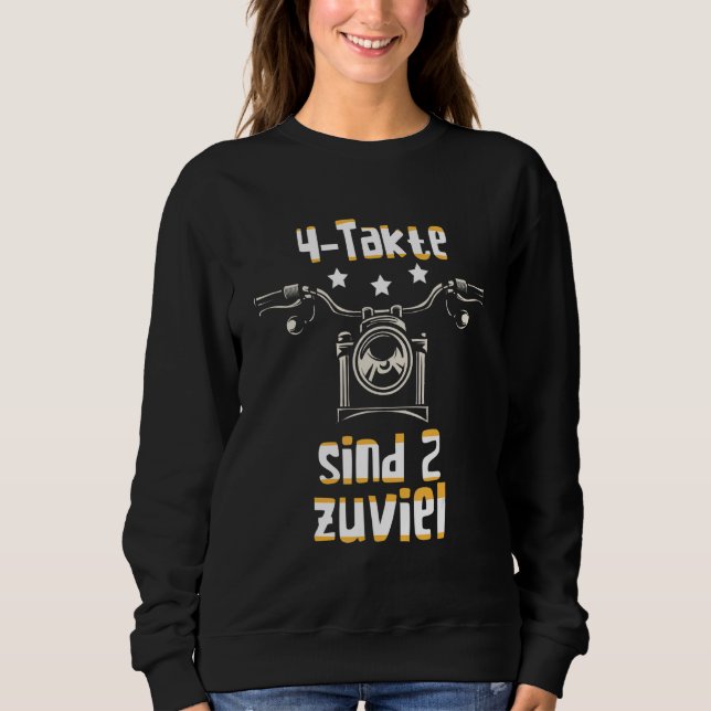 Sweatshirt Motocyclette S51 Ddr 2 Motocyclette S50 Moped Est  (Devant)