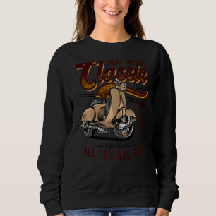 Sweatshirt Motocycliste classique cycliste 1998 Anniversaire
