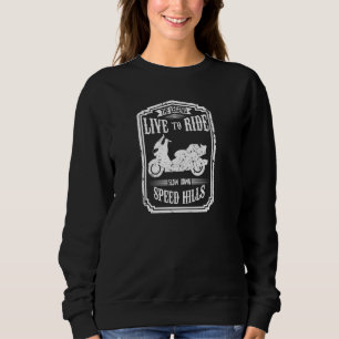 Sweatshirt Motorcycle Motorcycle Moped Scooter Racing Pul