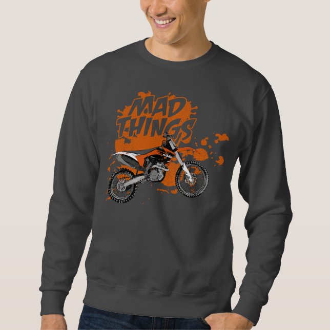 Sweatshirt Motos folles (Devant)