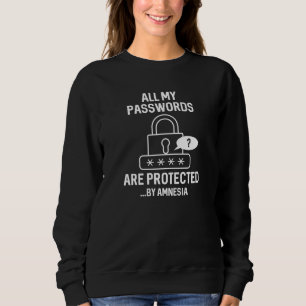 Sweatshirt Mots de passe d'amnésie
