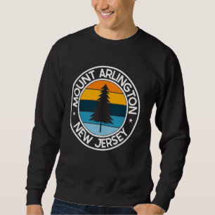 Sweatshirt Mount Arlington New Jersey NJ USA City Pride Retro