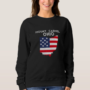 Sweatshirt Mount Carmel Ohio États-Unis d'Amérique Voyage Ohi
