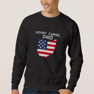 Sweatshirt Mount Carmel Ohio États-Unis État Amérique Voyage
