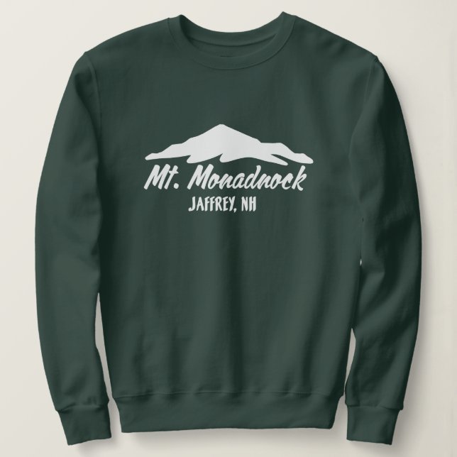 Sweatshirt Mount Monadnock Jaffrey, NH Shirt (Design devant)