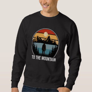 Sweatshirt Mountain and Forest Scene  49
