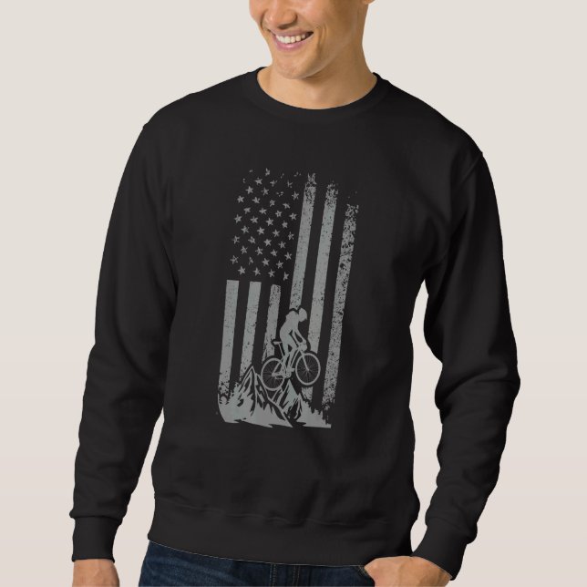Sweatshirt Mountain Biking For Men Women Biker Trail Ride (Devant)
