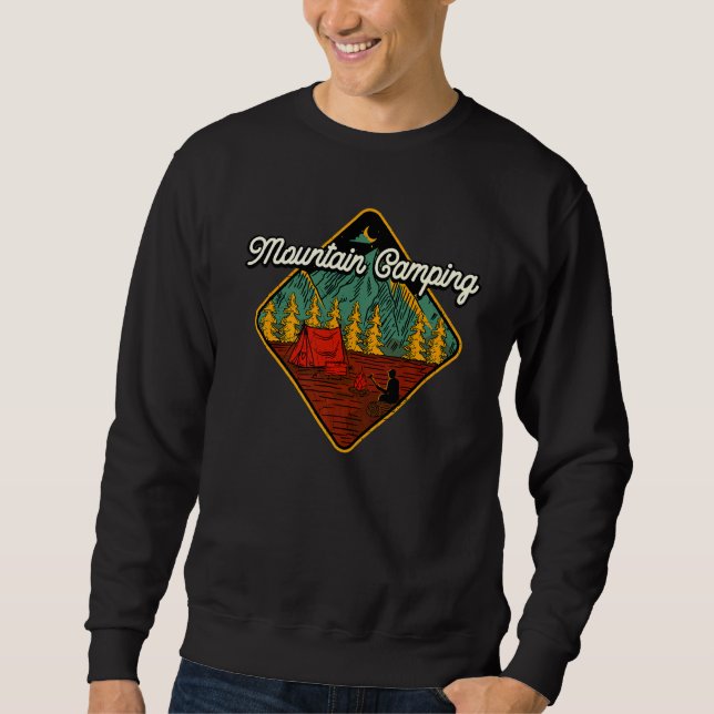 Sweatshirt Mountain Camping Randonnée Faune Extérieur Randonn (Devant)